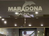 Марадона, сауна